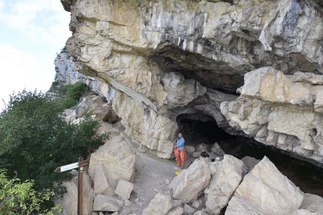 Grotte à Mandrin